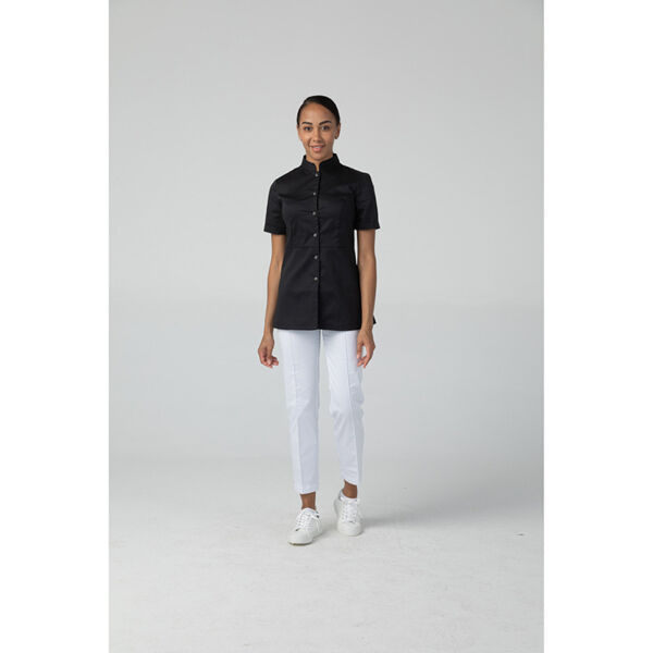 Туника женская Dr. Nice на кнопках, черный, 52