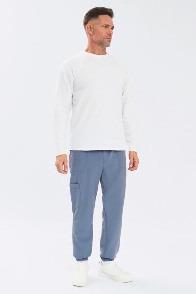 Джоггеры мужские Тезис TZ625, синий, 46 - фото 2