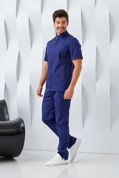 Туника мужская Dr. Nice, на молнии, синий, 56 - фото 4