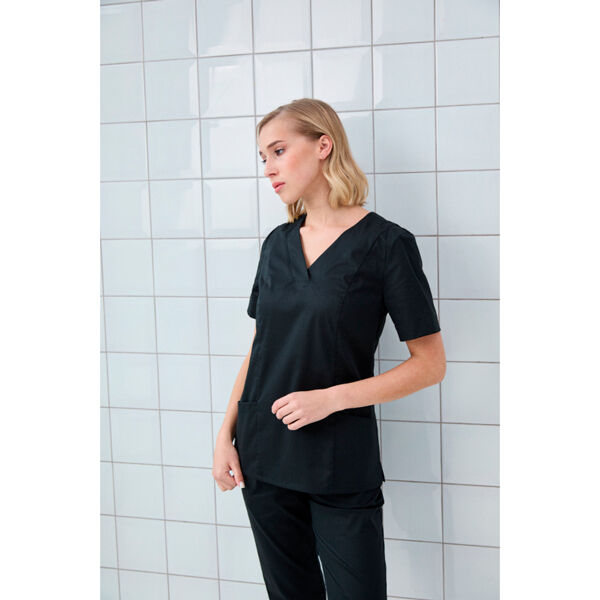 Топ женский Dr. Nice, хирургический, черный, 44 - фото 1