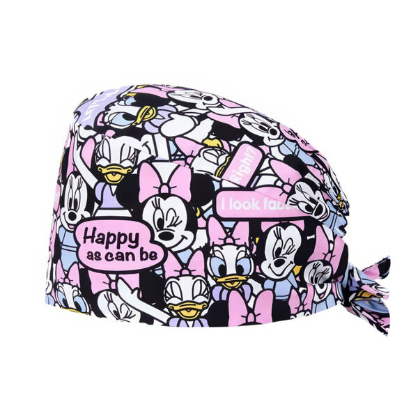 Шапочка медицинская, принт