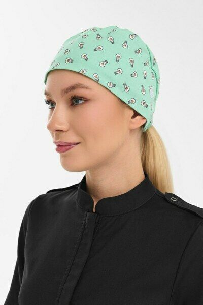 Шапочка медицинская Тезис TZ002, принт 