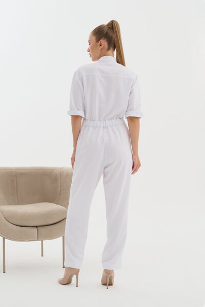 Комбинезон женский Тезис TZ490, белый, 52 - фото 2