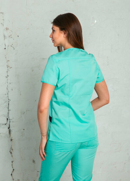 Туника женская, зеленый, 48 - фото 1