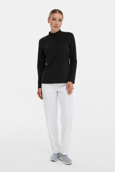 Поло женское Тезис TZ075, unica, черный, 46 - фото 2