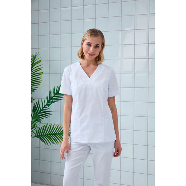 Туника женская Dr. Nice, хирургическая, белый, 48