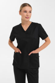 Туника женская Тезис TZ338, unica, черный, 40