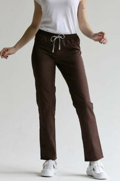 Брюки женские «Комфорт», шоколад, 50 - фото 1
