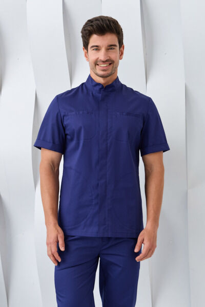 Туника мужская Dr. Nice, на молнии, синий, 50 - фото 1