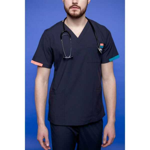 Туника мужская 258 Michigan, R156 тёмно-синий, 3XL - фото 1