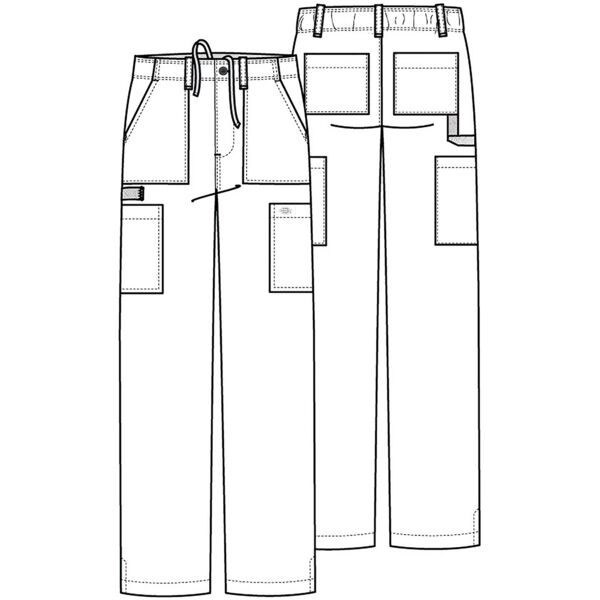 Брюки мужские Dickies DK015, оливковый, L - фото 4