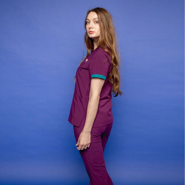 Туника женская 254 Alabama, R143 фиолетовый, M - фото 2