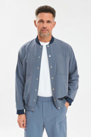 Бомбер мужской Тезис TZ690, синий, 46