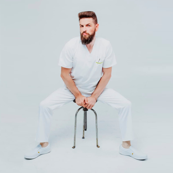 Туника мужская 245 Vermont, R150 белый, XXL - фото 2