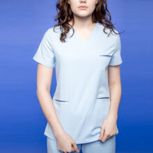 Туника женская 256 Louisiana, R132 светло-голубой, XL