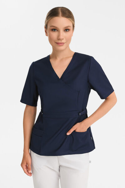 Туника женская Тезис TZ305, темно-синий, 58 - фото 0