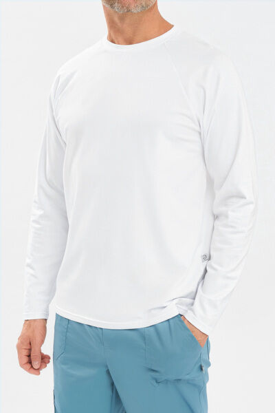 Лонгслив мужской Тезис TZ512, белый, 48 - фото 1
