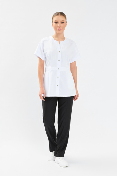 Рубашка женская Тезис TZ462, белый, 54 - фото 2