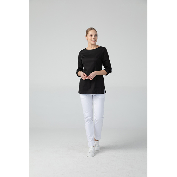 Туника женская Dr. Nice с молнией сзади, черный, 50 - фото 2