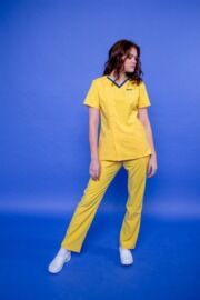 Брюки женские, R126 лимонно-желтый, L