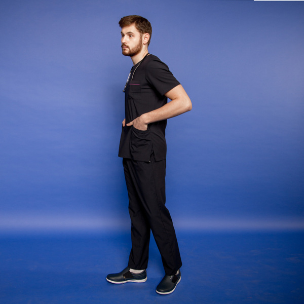 Туника мужская 260 Wisconsin, R148-143 синий/фиолетовый, L - фото 2