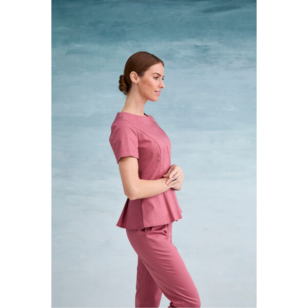 Туника женская Dr. Nice «Алекс», с коротким рукавом, розовый, 44 - фото 2