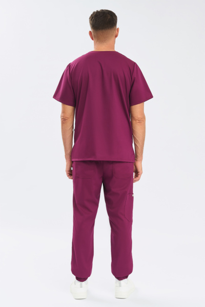 Туника мужская Тезис TZ600, винный, 54 - фото 4