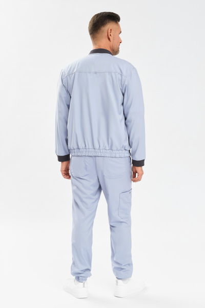 Бомбер мужской Тезис TZ690, серый, 54 - фото 2