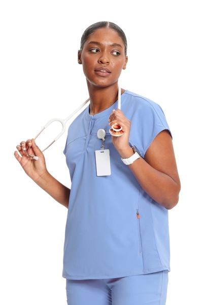 Топ женский Cherokee IN622A, голубой, M - фото 6