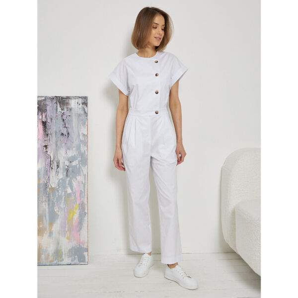 Комбинезон женский Dr. Nice «Beauty», белый, 46-48 - фото 0