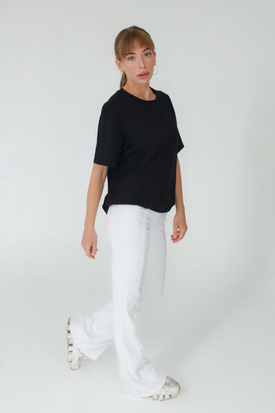 Футболка женская Тезис TZ111, черный, 48-50 - фото 3