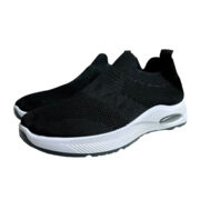 Слипоны мужские ST031, черный, 43