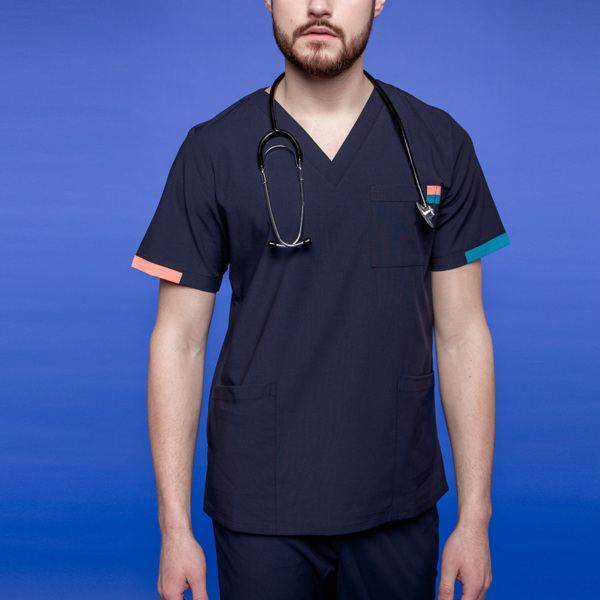 Туника мужская 258 Michigan, R156 тёмно-синий, XXL