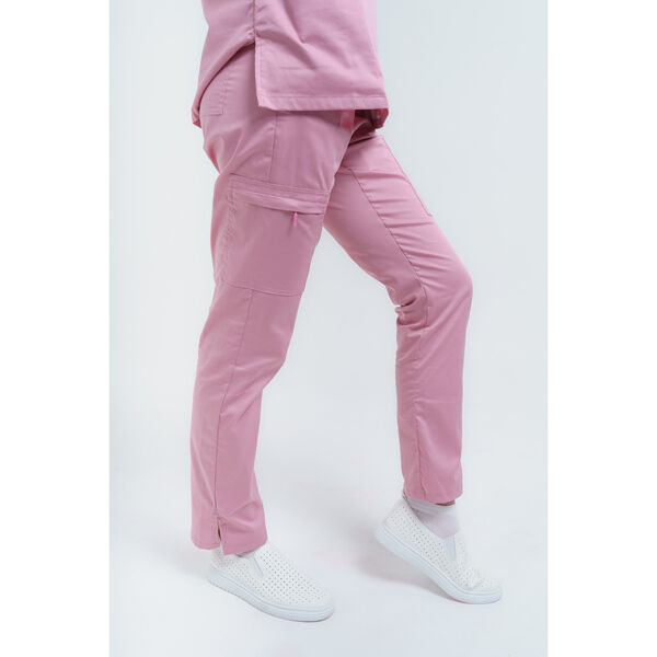 Брюки женские Тезис TZ210, розовый, 50 - фото 1
