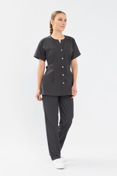 Рубашка женская Тезис TZ462, графит, 42 - фото 1