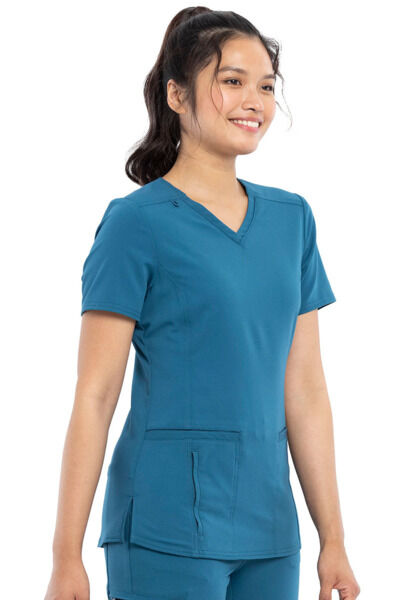 Топ женский Cherokee CK786A, небесно-голубой, XS - фото 4