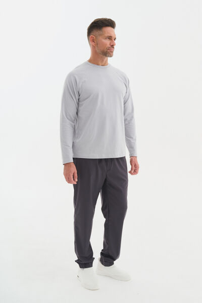 Лонгслив мужской Тезис TZ512, серый, 54 - фото 1
