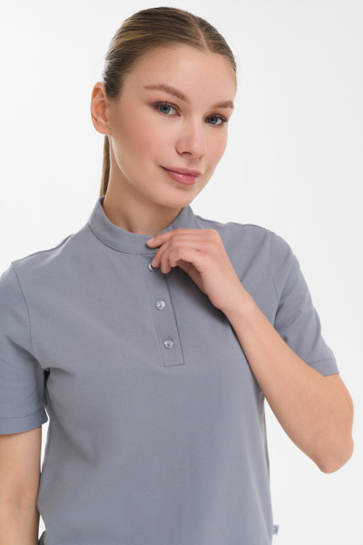 Поло женское Тезис TZ060, серый, 50 - фото 1