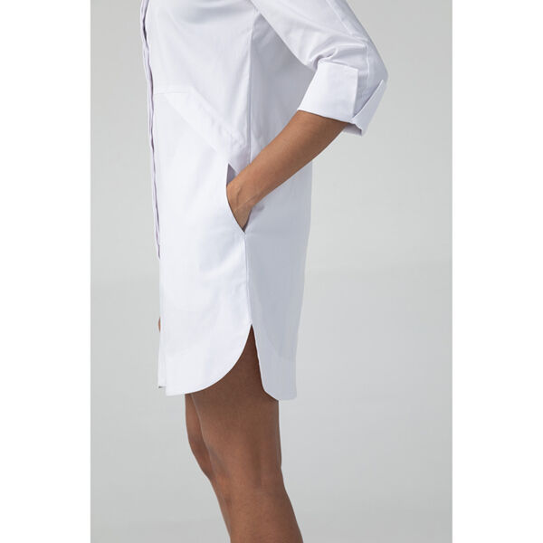 Платье-рубашка Dr. Nice, белый, 46 - фото 2