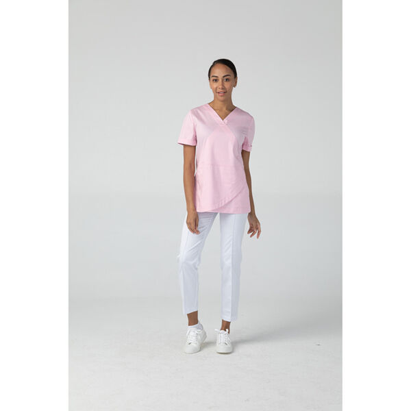 Туника женская Dr. Nice, короткий рукав, розовый, 48 - фото 0
