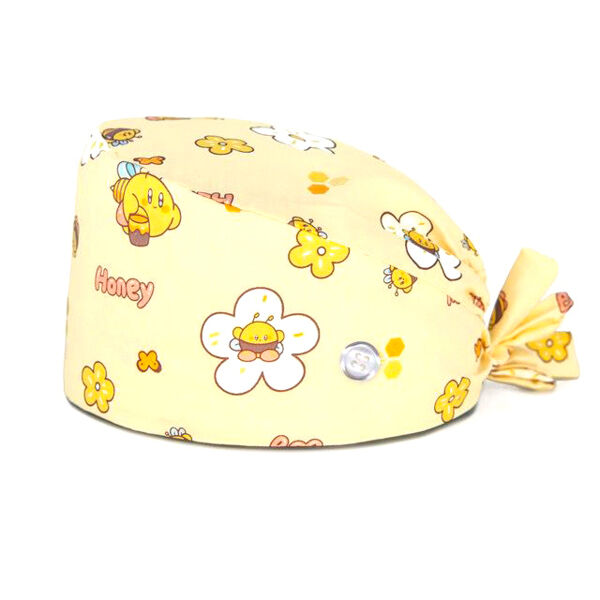 Шапочка медицинская, принт 