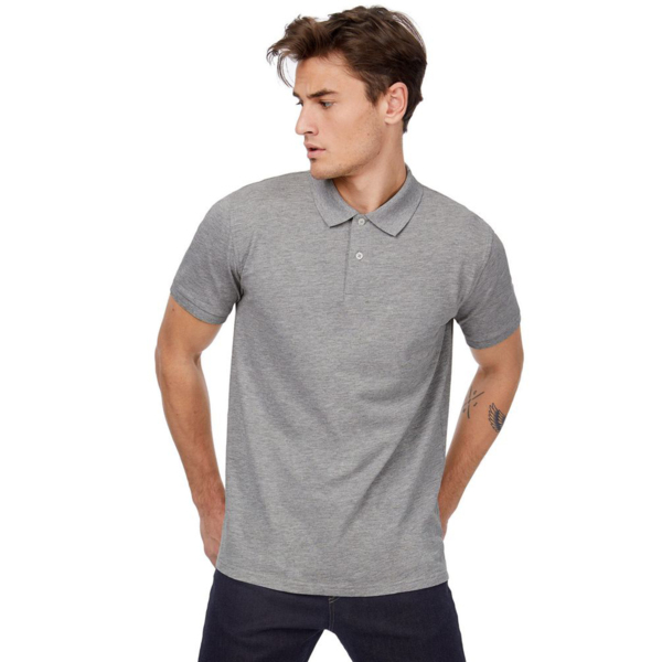 Рубашка поло мужская Inspire, черная, размер XXL - фото 3