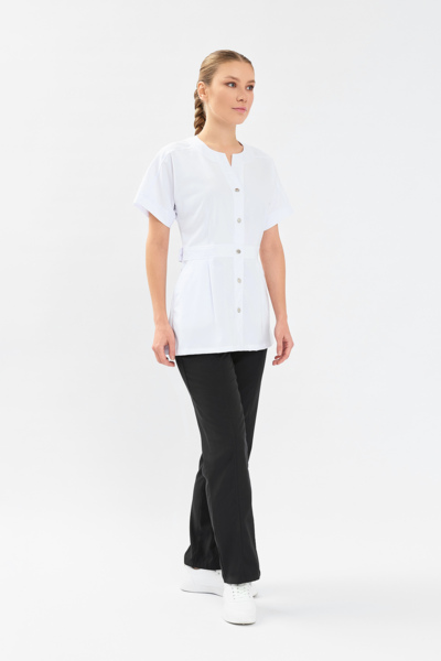 Рубашка женская Тезис TZ462, белый, 54 - фото 3