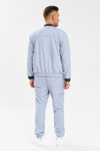 Бомбер мужской Тезис TZ690, серый, 52 - фото 2