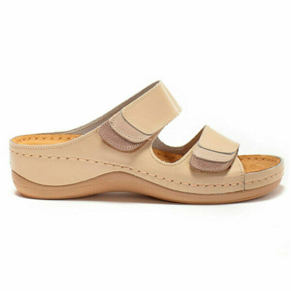 Тапочки-сабо Леон 904, женские, бежевые, 40 - фото 1