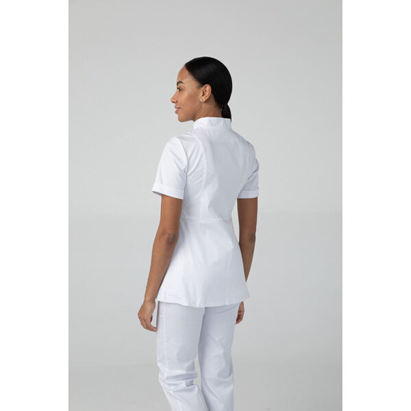 Туника женская Dr. Nice на кнопках, белый, 42 - фото 3