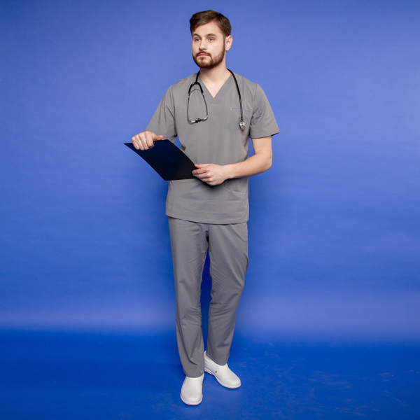 Туника мужская 257 Tennessee, R192 серый, S - фото 1