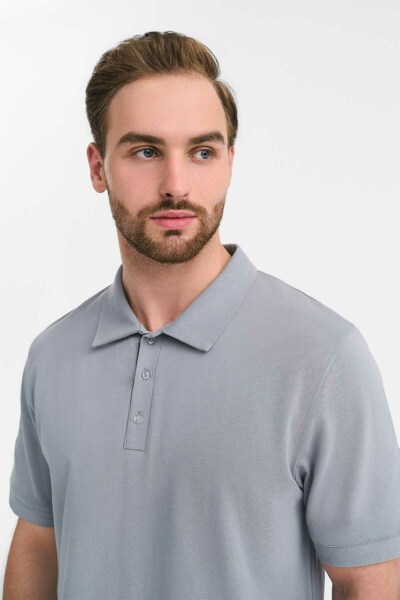 Поло мужское Тезис TZ550, серый, 56 - фото 1