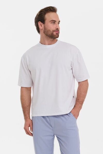 Футболка мужская Тезис TZ510, белый, 50-52