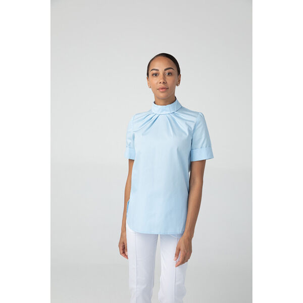 Туника женская Dr. Nice на кнопках сзади, голубой, 48 - фото 1